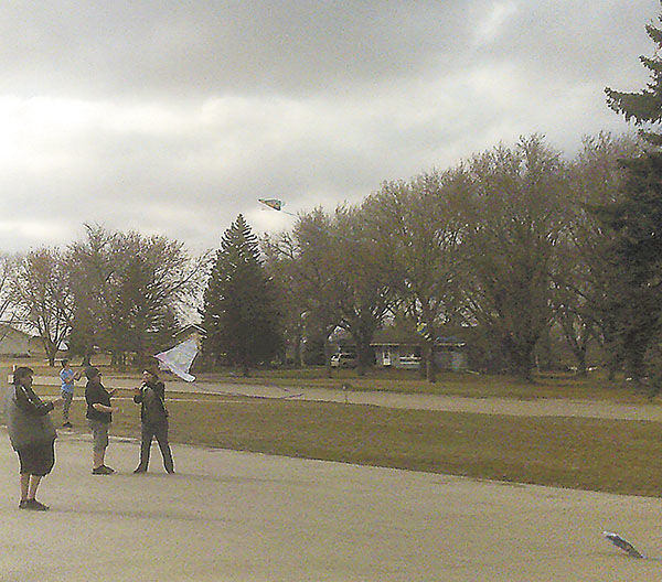 Kite flying